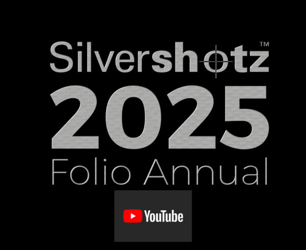 Silvershotz 2025 folio book cover with Youtube link